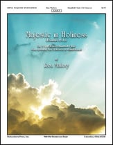 Majestic in Holiness Handbell sheet music cover